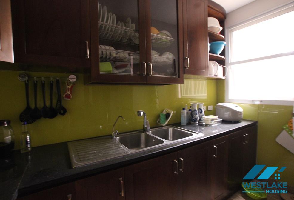 Apartment with nice furniture available for lease in Ciputra, Tay Ho, Hanoi- fully furnished