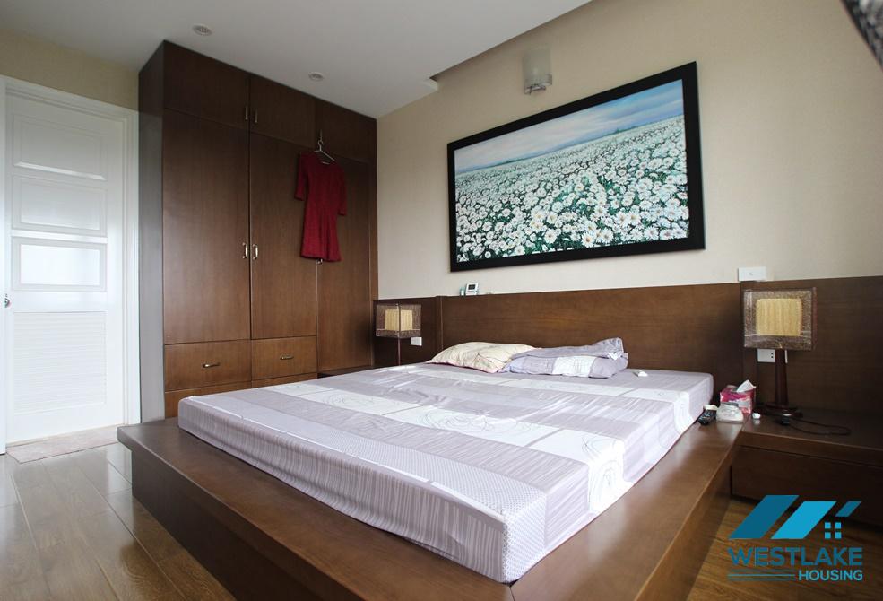 Apartment with nice furniture available for lease in Ciputra, Tay Ho, Hanoi- fully furnished