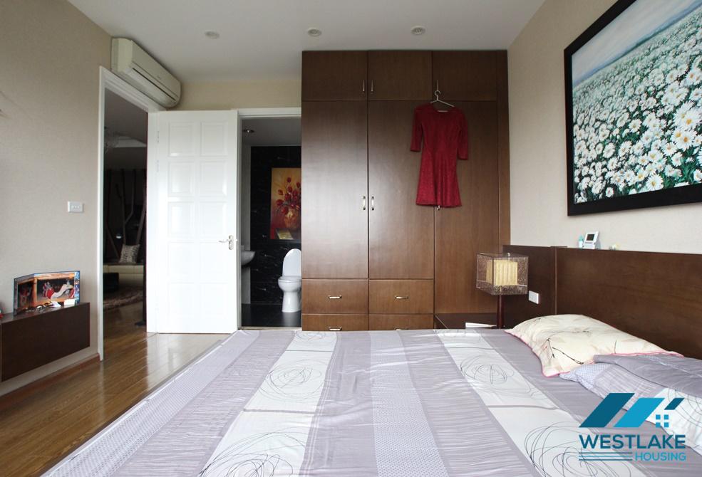Apartment with nice furniture available for lease in Ciputra, Tay Ho, Hanoi- fully furnished