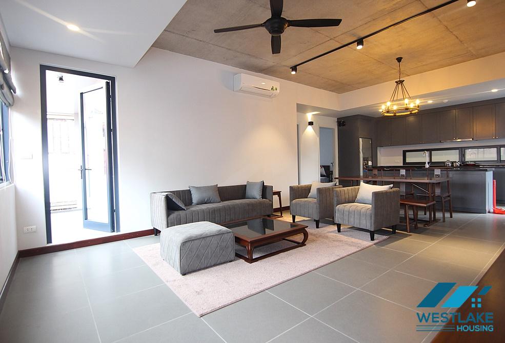 Beautiful 02-bedroom serviced apartment for rent in Tu Hoa, Tay Ho, Ha Noi