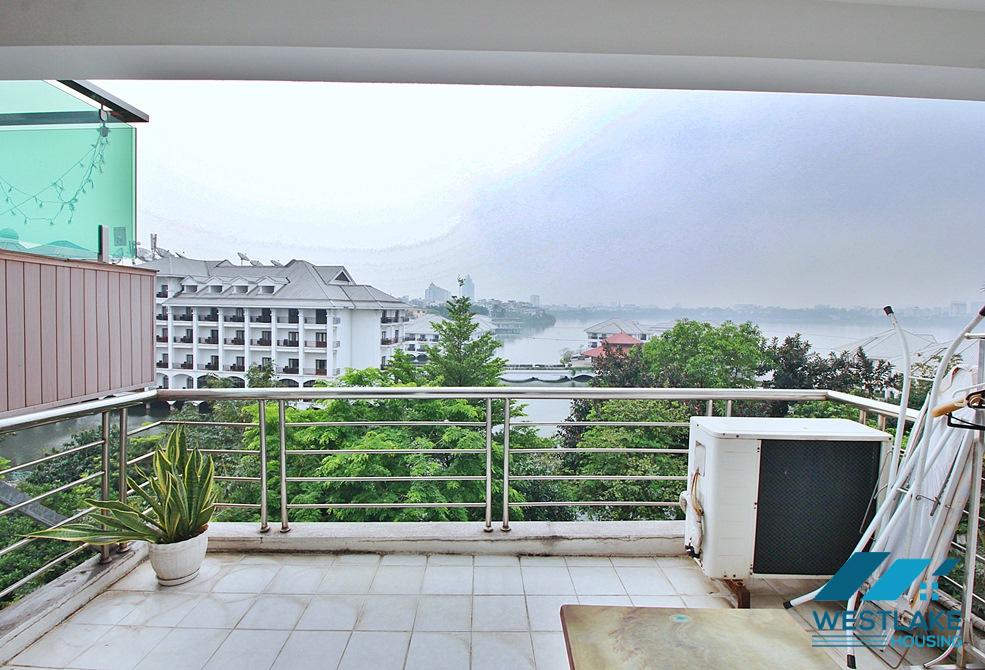 1 Bedroom Apartment with Beautiful Lake View for Rent in Tay Ho, Hanoi
