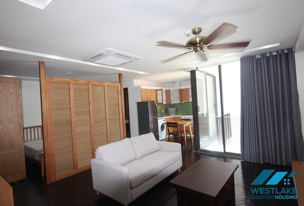 A beautiful studio with balcony for rent in Tu Hoa, Tay Ho