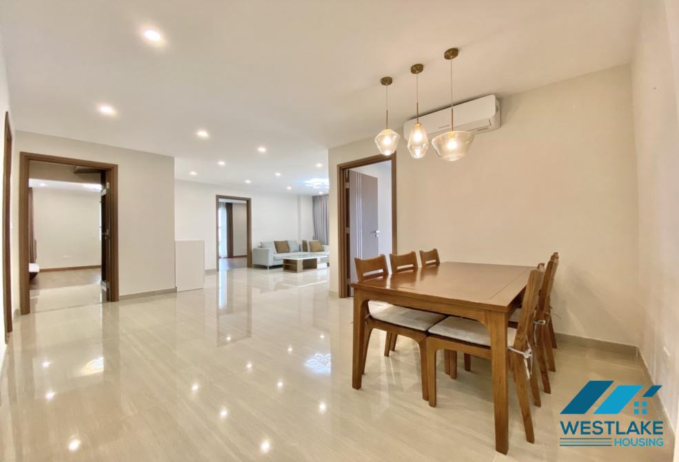 Brightly three 3 beds apartment for rent in L3 - Ciputra, Tay Ho, Ha Noi