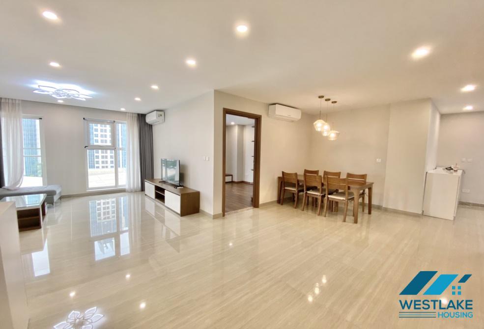 Brightly three 3 beds apartment for rent in L3 - Ciputra, Tay Ho, Ha Noi
