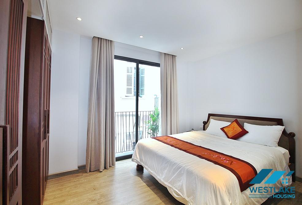 Japanese style 01 bedroom apartment for rent in Xuan Dieu,Tay Ho, Ha Noi