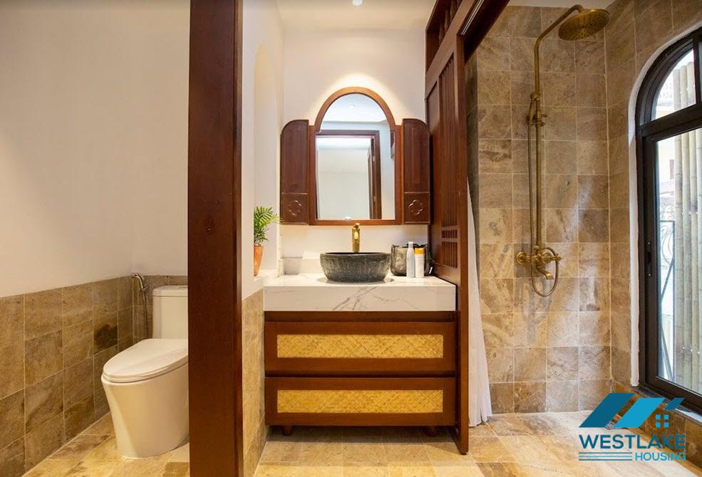 Nice and bright one bedroom apartment for rent in Tay Ho, Ha Noi