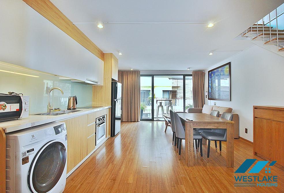 Beautiful 01 bedroom duplex apartment with lots of natural light for rent on Xuan Dieu street, Tay Ho, Ha Noi Beautiful 01 bedroom duplex apartment with lots of natural light for rent on Xuan Dieu street, Tay Ho, Ha Noi