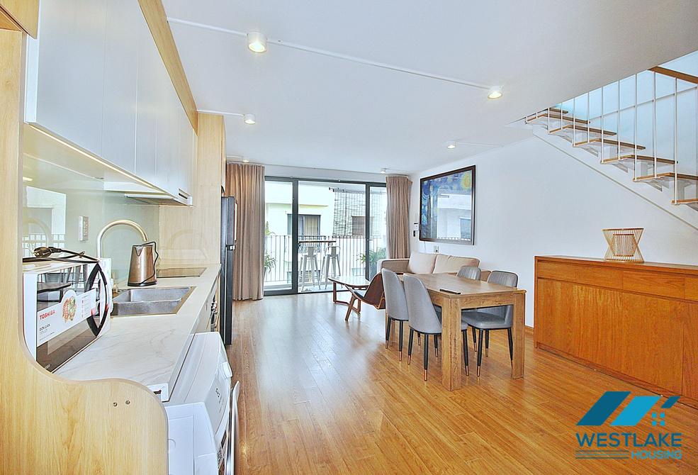 Beautiful 01 bedroom duplex apartment with lots of natural light for rent on Xuan Dieu street, Tay Ho, Ha Noi Beautiful 01 bedroom duplex apartment with lots of natural light for rent on Xuan Dieu street, Tay Ho, Ha Noi