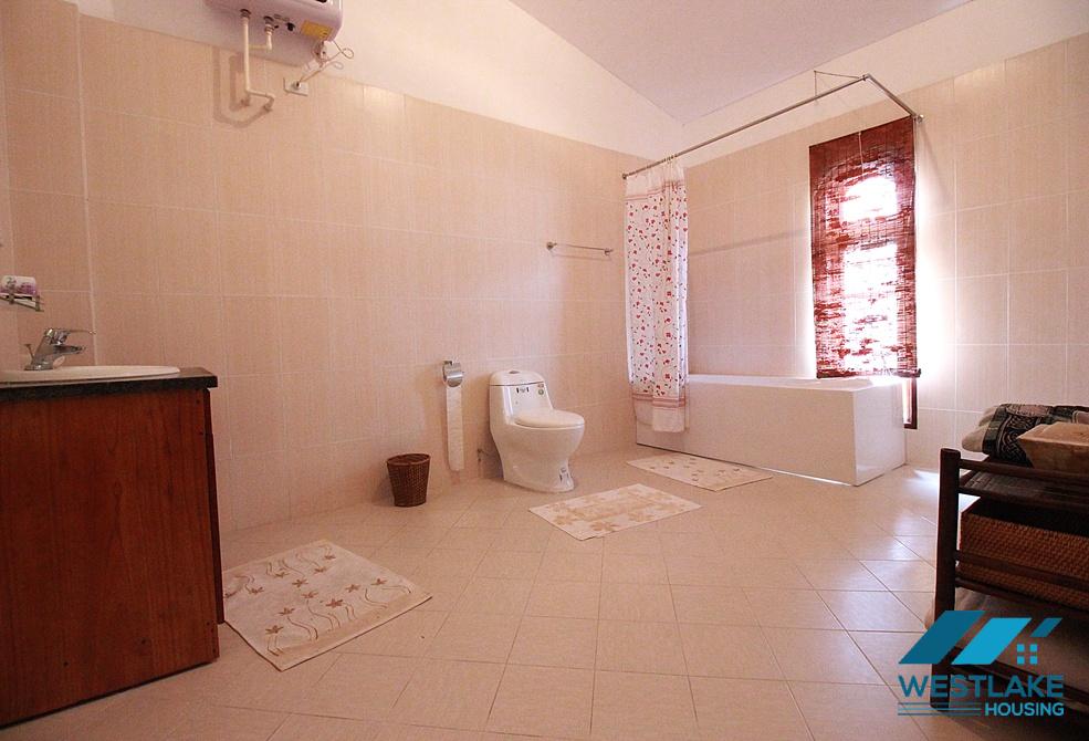 A nice house with swimming pool for rent in Tay Ho area, Ha Noi