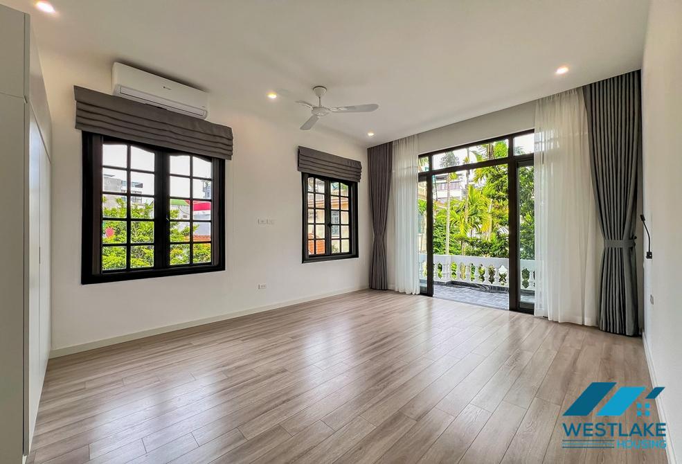 Renovated villa with outdoor swimming pool for rent in Tay Ho area, Ha Noi