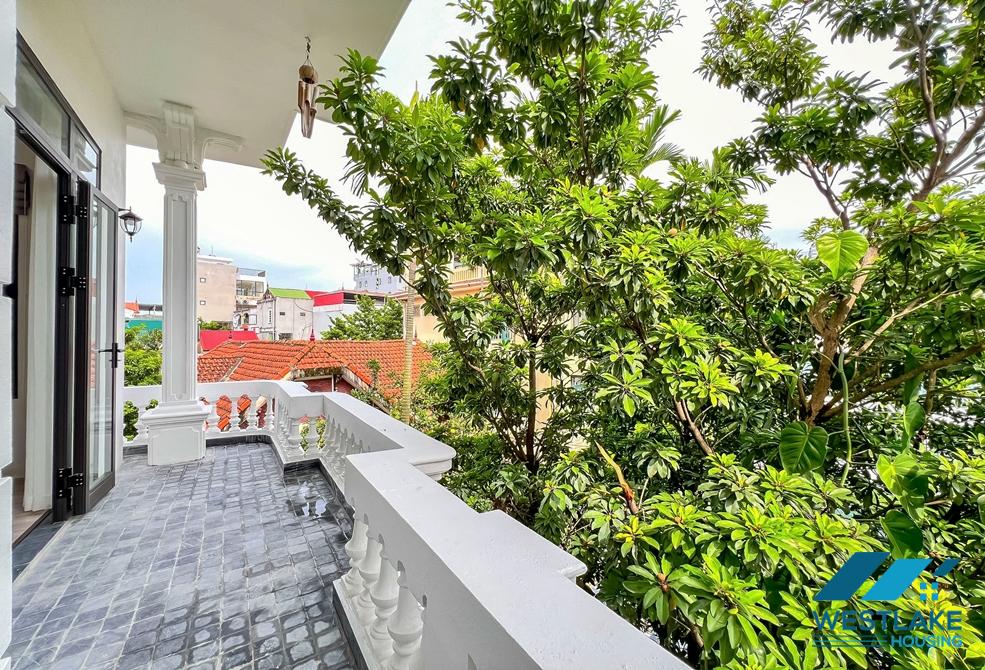 Renovated villa with outdoor swimming pool for rent in Tay Ho area, Ha Noi