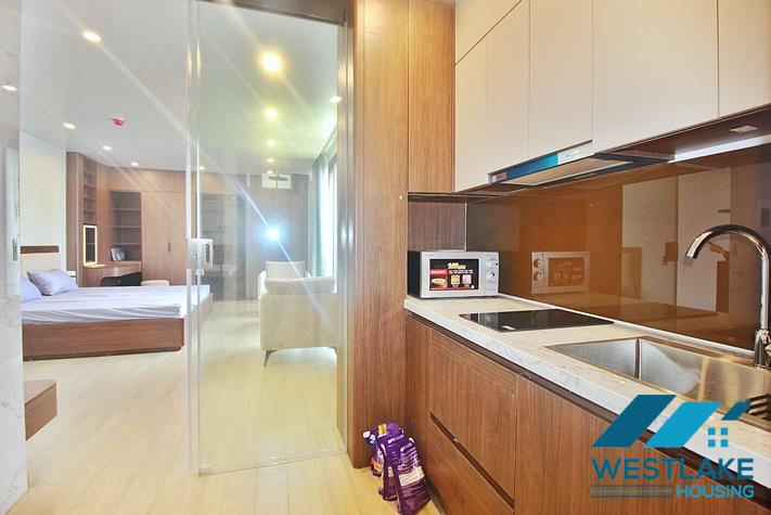 Beautiful Studio Apartment with lake view for rent in Au Co, Tay Ho, Hanoi