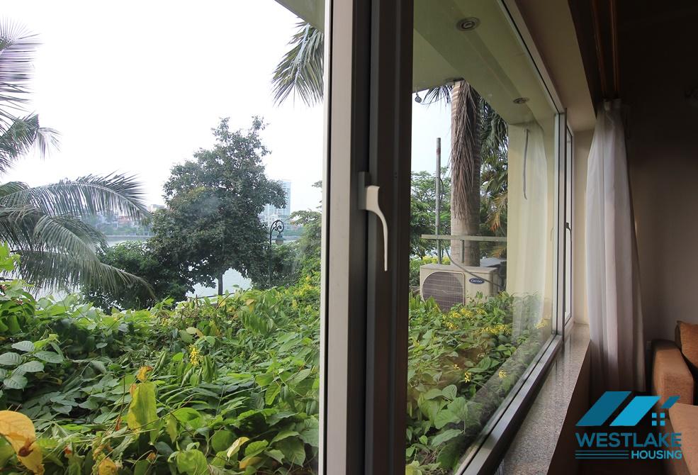 A lakeside two bedroom apartment for rent in Tay ho, Ha Noi