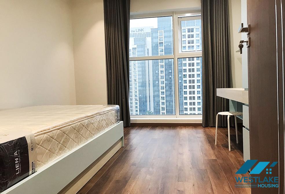 A shiny apartment with 3 bedrooms for rent in Ciputra, Tay Ho, Ha Noi