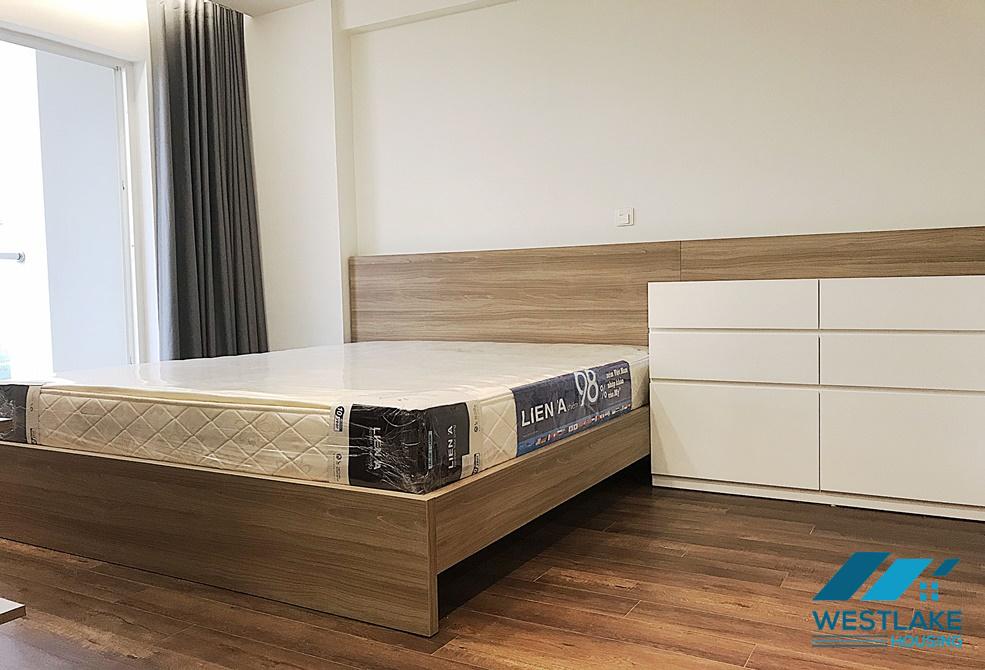 A shiny apartment with 3 bedrooms for rent in Ciputra, Tay Ho, Ha Noi