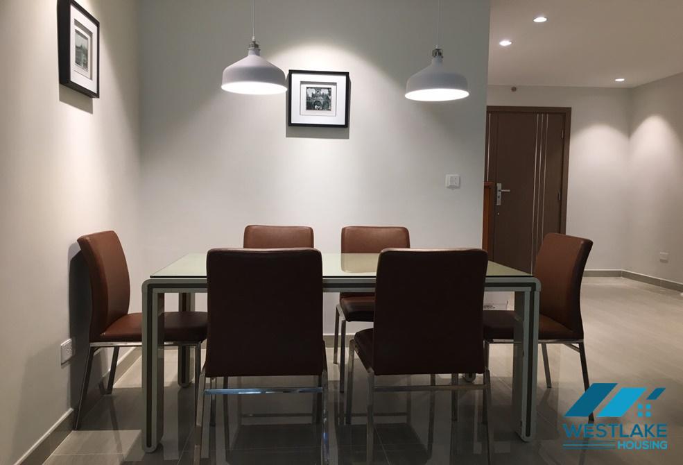 A charming and morden style 3 bedroom apartment for rent in Ciputra L Tower