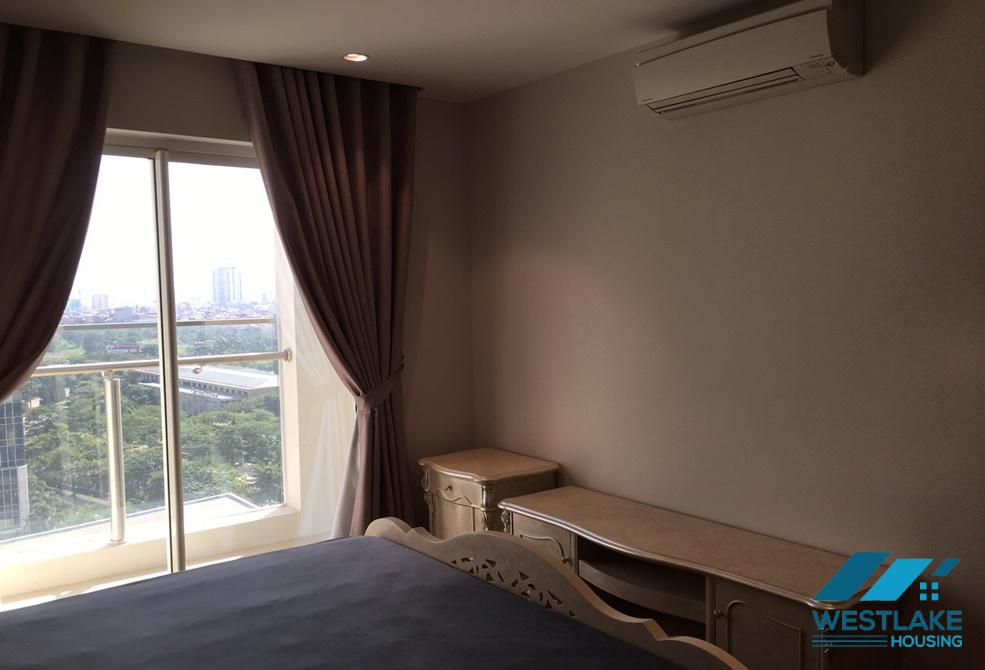 A charming and morden style 3 bedroom apartment for rent in Ciputra L Tower