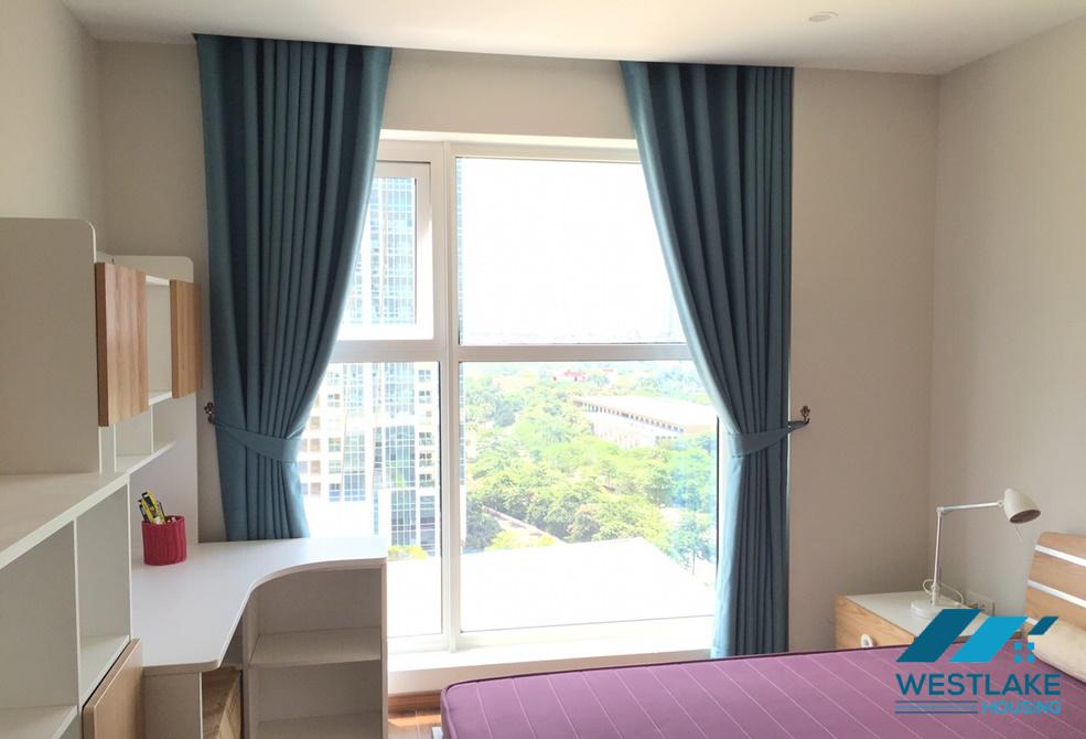 A charming and morden style 3 bedroom apartment for rent in Ciputra L Tower