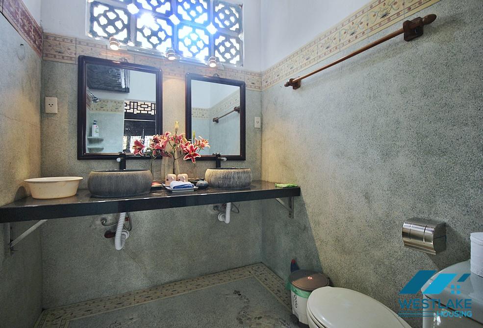 An unique style house for rent in Tu Hoa, Tay Ho, Ha Noi