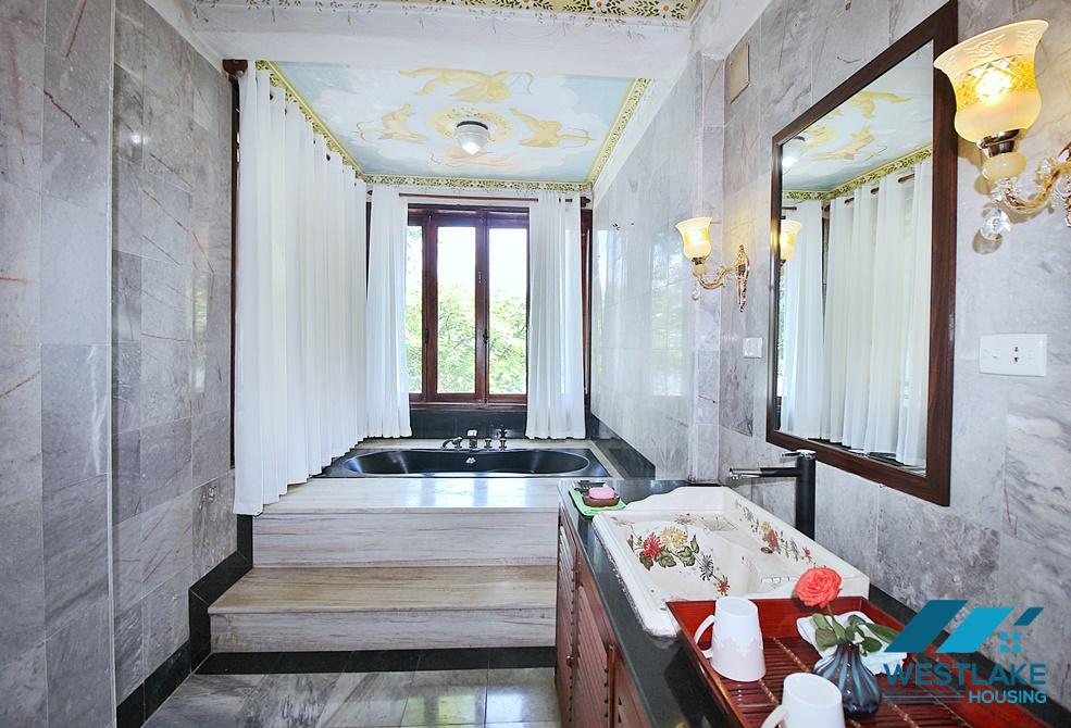 An unique style house for rent in Tu Hoa, Tay Ho, Ha Noi