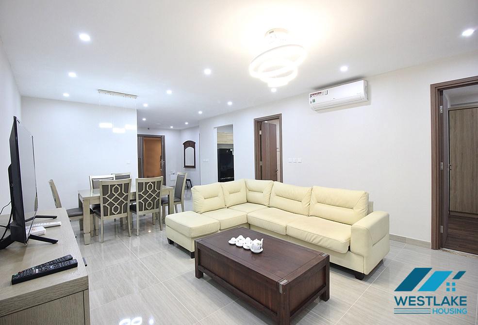 A 3 bedroom apartment with furnished furniture for rent in Ciputra, Tay Ho, Ha Noi