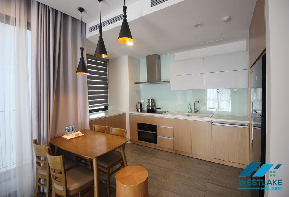 Bright 01 Bedroom Serviced Apartment for Rent in Tay Ho Area, Ha Noi