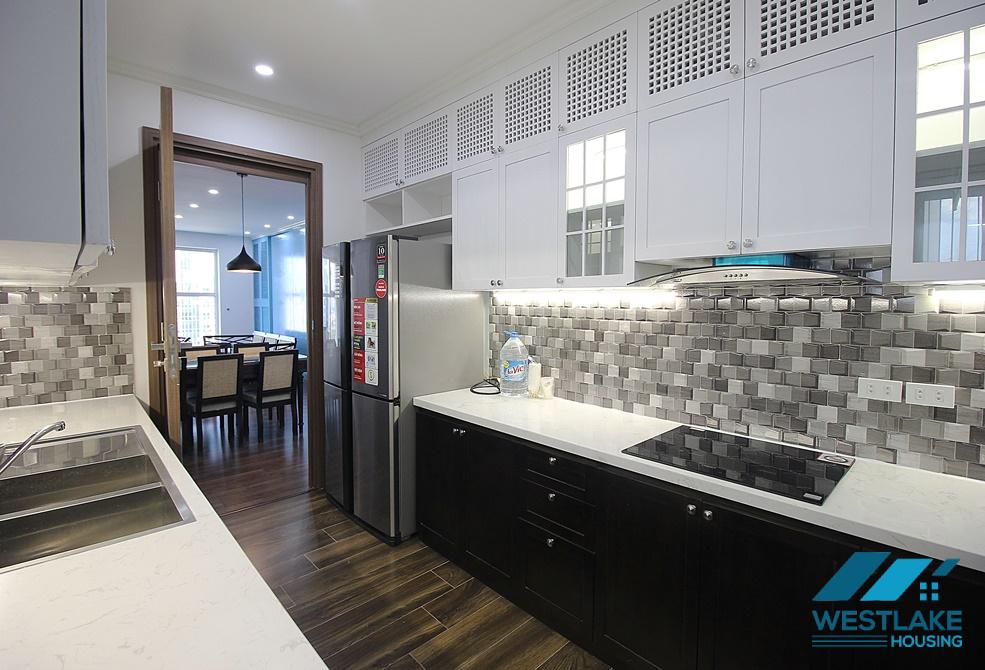 A beautiful and new 3 bedroom apartment for rent in Ciputra, Tay Ho, Ha Noi