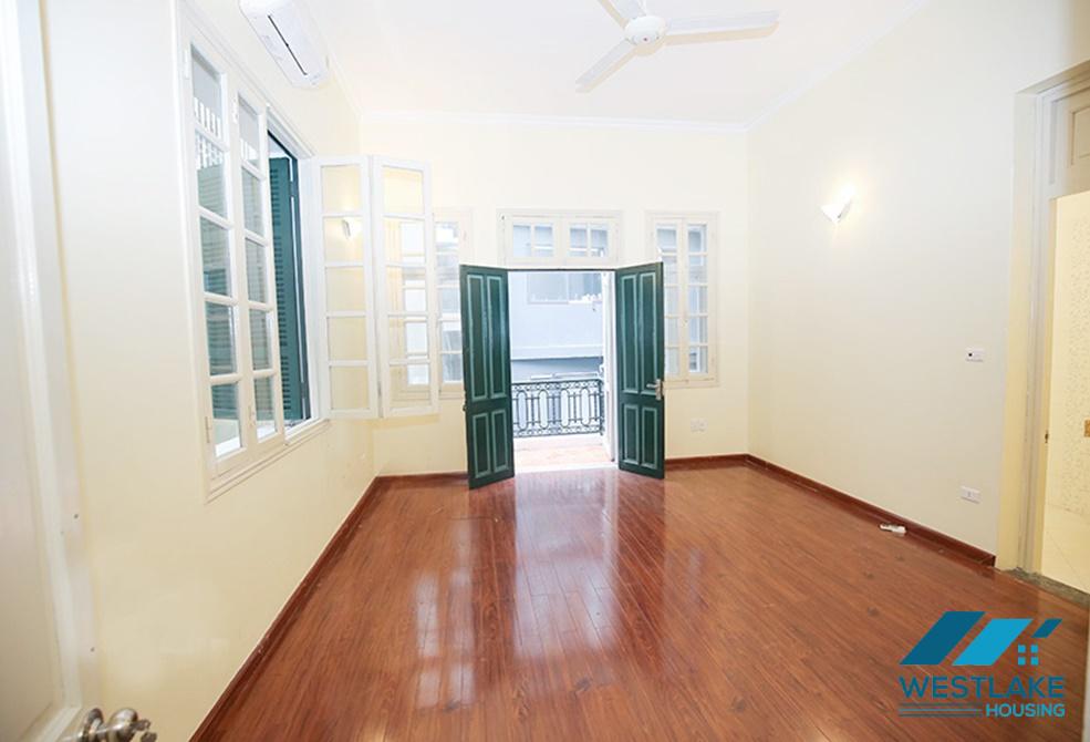 An unfurnished 4 bedroom house for rent in Dang Thai Mai, Tay Ho