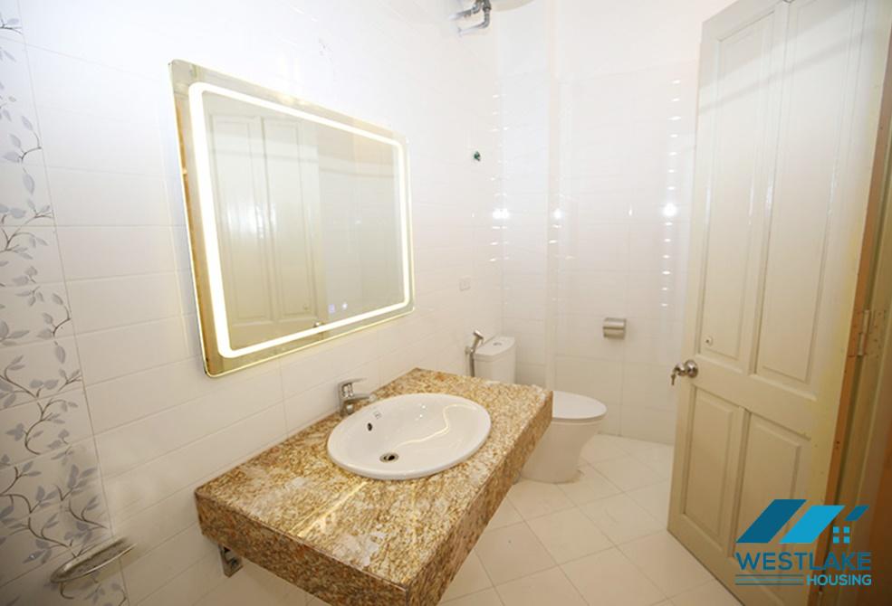 An unfurnished 4 bedroom house for rent in Dang Thai Mai, Tay Ho