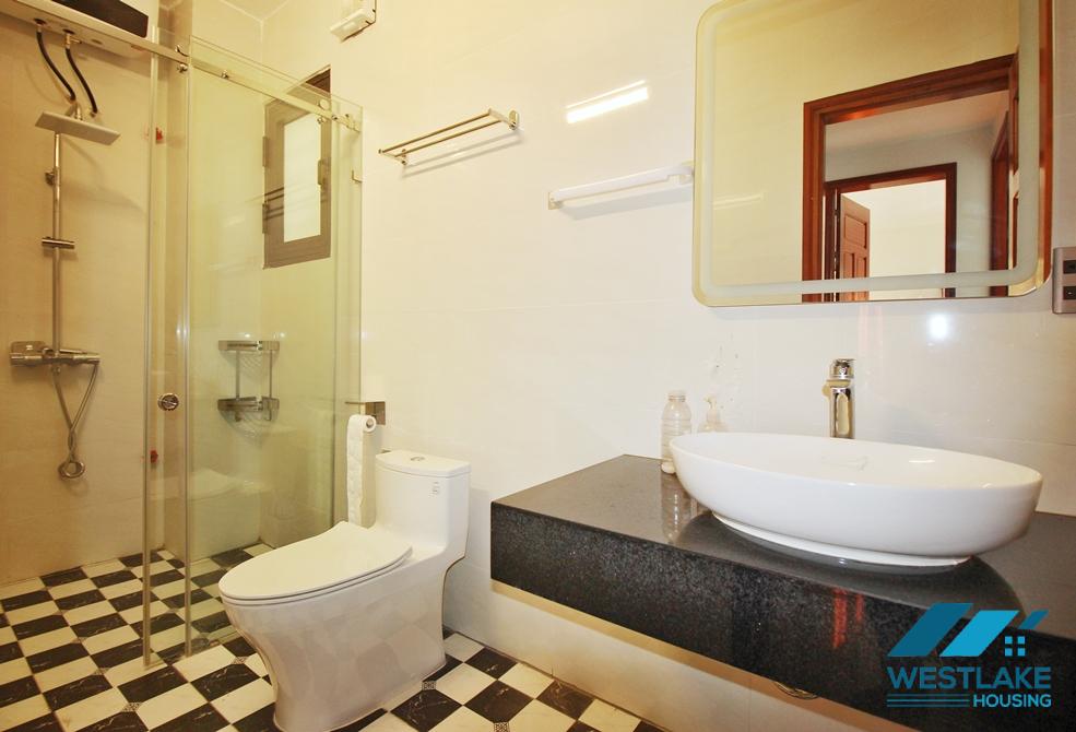 Unfurnished and new 4 bedrooms house for rent in Tay Ho, Ha Noi