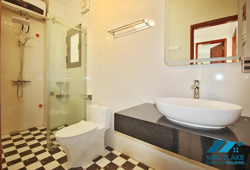 Unfurnished and new 4 bedrooms house for rent in Tay Ho, Ha Noi