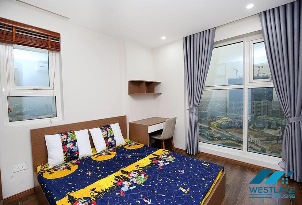 A lovely apartment with 2 bedrooms for rent in Ciputra L Tower, Tay Ho, Ha Noi