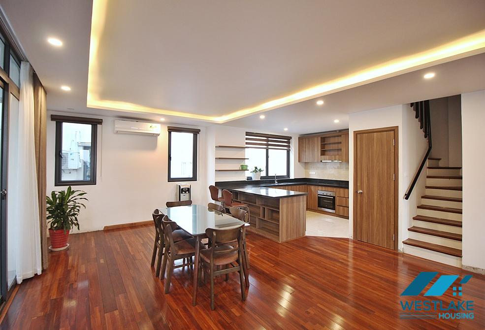Splendid 3 bedroom apartment with duplex style for rent in Dang Thai Mai area, Tay Ho, Ha Noi Splendid 3 bedroom apartment with duplex style for rent in Dang Thai Mai area, Tay Ho, Ha Noi