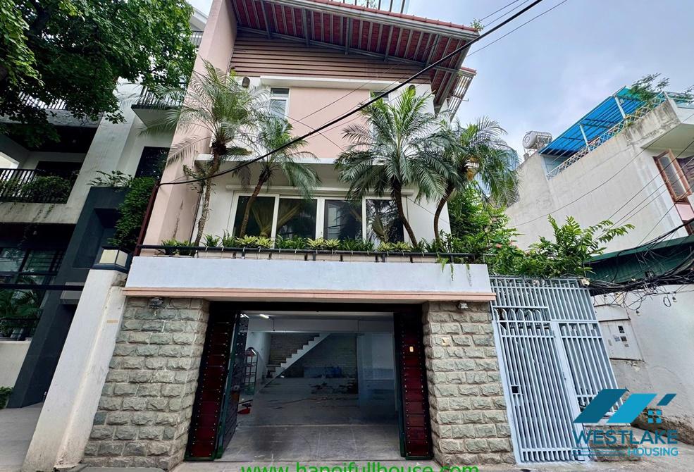 A nice and cozy 3 bedroom house for rent in Dang Thai Mai, Tay Ho