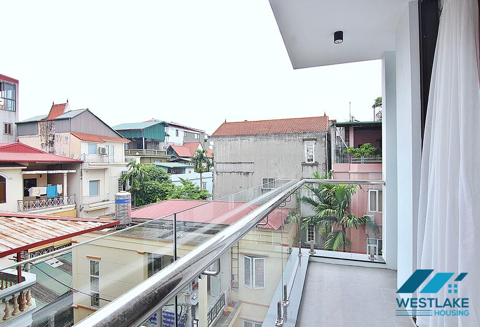 Nice and bright one bedroom apartment for rent in Dang Thai Mai area, Tay Ho, Ha Noi
