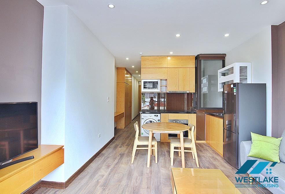Nice and bright one bedroom apartment for rent in Dang Thai Mai area, Tay Ho, Ha Noi