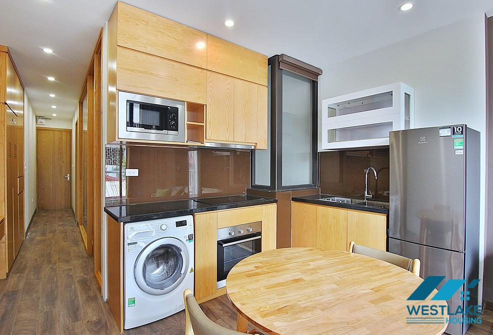 Nice and bright one bedroom apartment for rent in Dang Thai Mai area, Tay Ho, Ha Noi