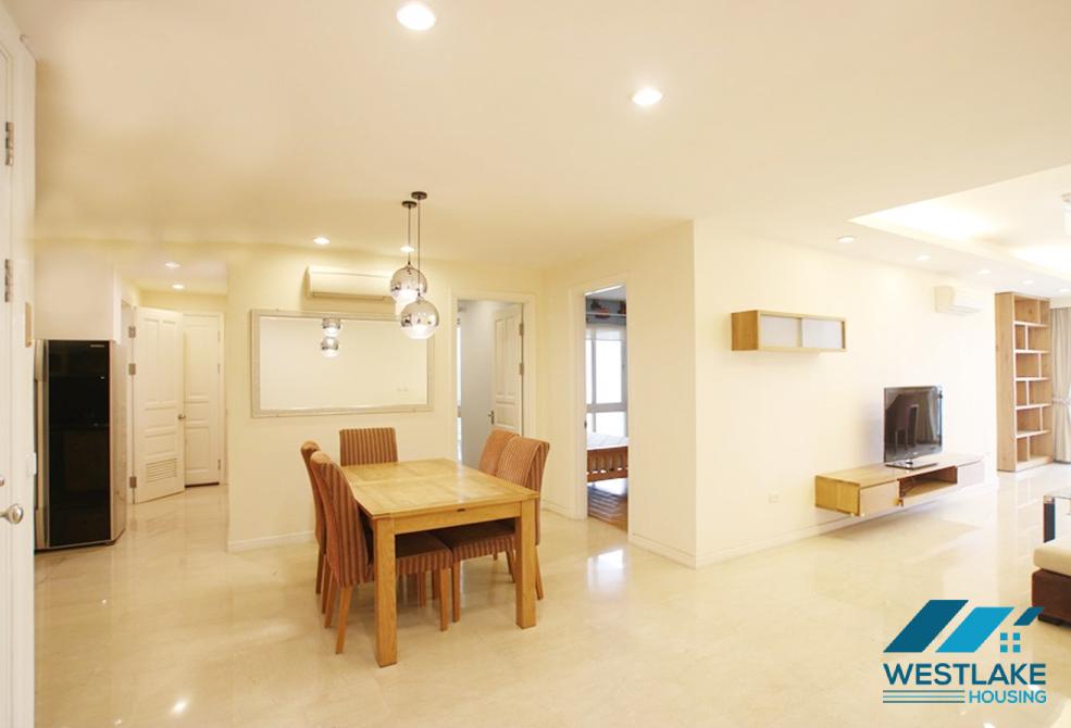 Nice apartment for rent in Ciputra with 3 bedrooms, fully furnished