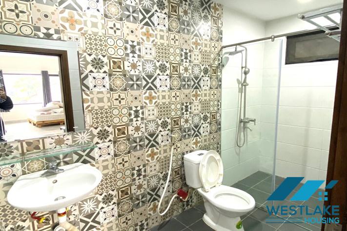 Cho Thuê Căn Hộ Studio  tầng 1 Rộng Thoáng Mát Tại Âu Cơ, Tây Hồ, Hà Nội.