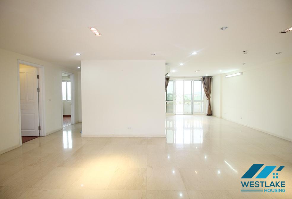 Unfurnished apartment for rent in P tower Ciputra, Tay Ho, Ha Noi