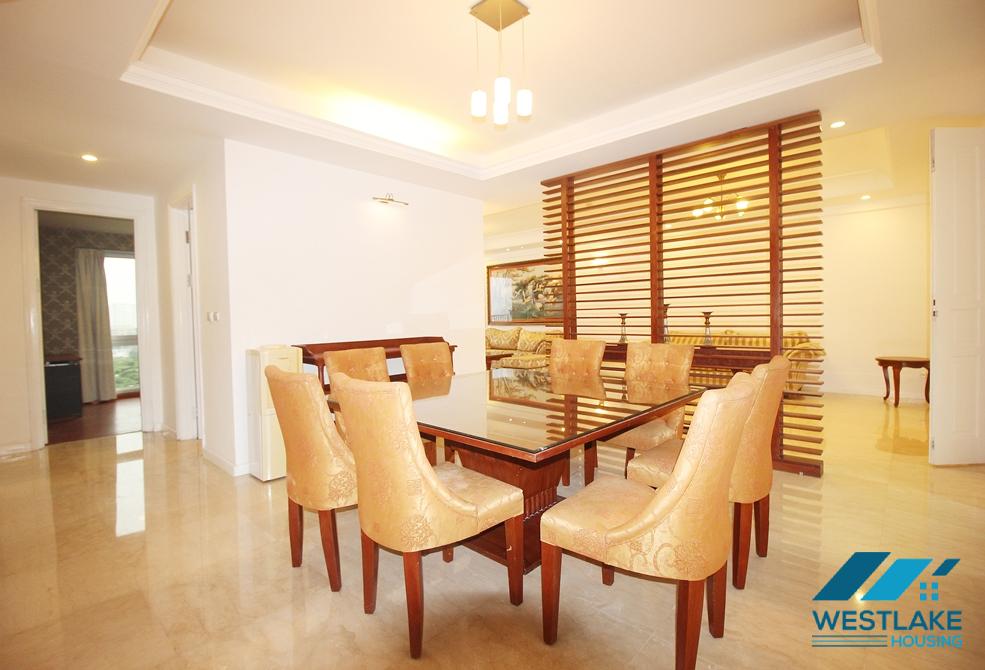 A 4 Bedroom apartment for rent in P building of Ciputra Complex Ha Noi City