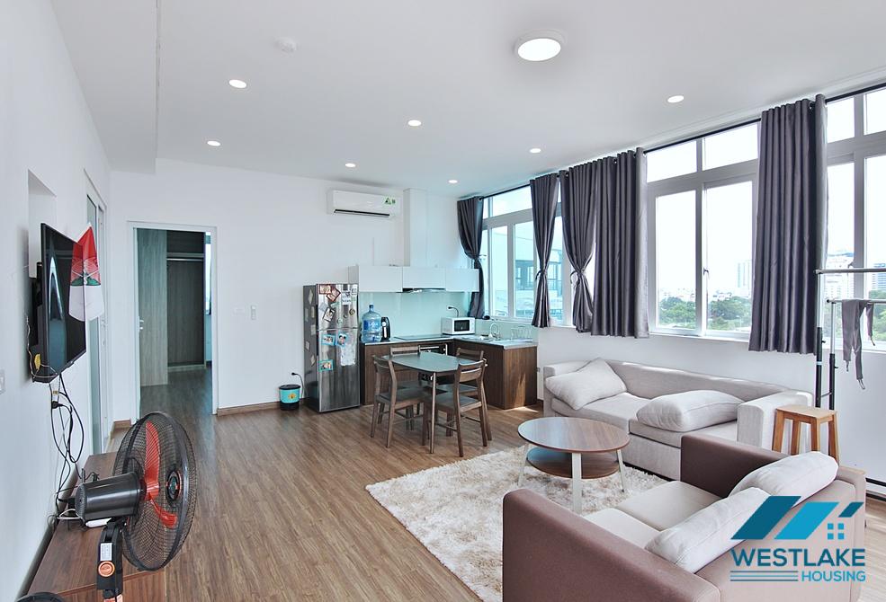 Beautiful top floor 1 bedroom apartment for rent in Tay Ho, Ha Noi