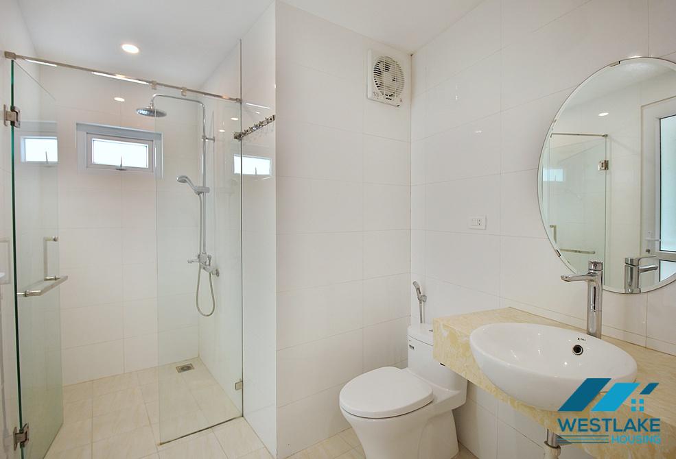 A bright 3 bedroom apartment for rent in Dang Thai Mai area, Tay Ho, Ha Noi