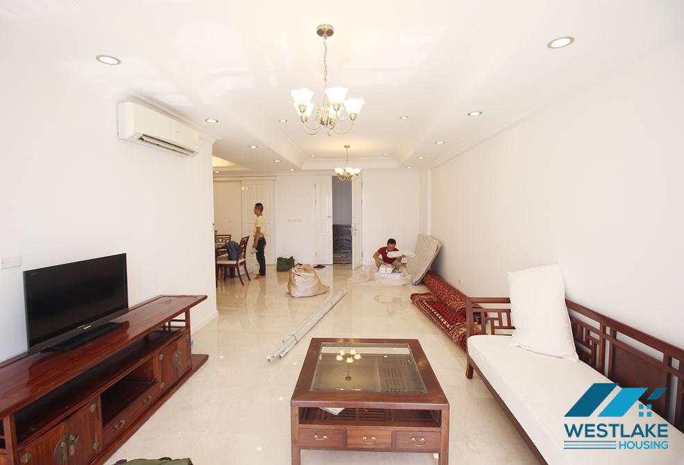 Finest vintage-designed apartment available for rent in Ciputra, Tay Ho, Hanoi