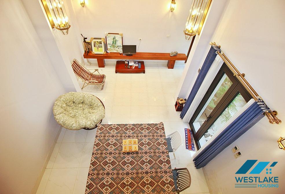Beautiful design house for rent in Tay Ho, Ha Noi
