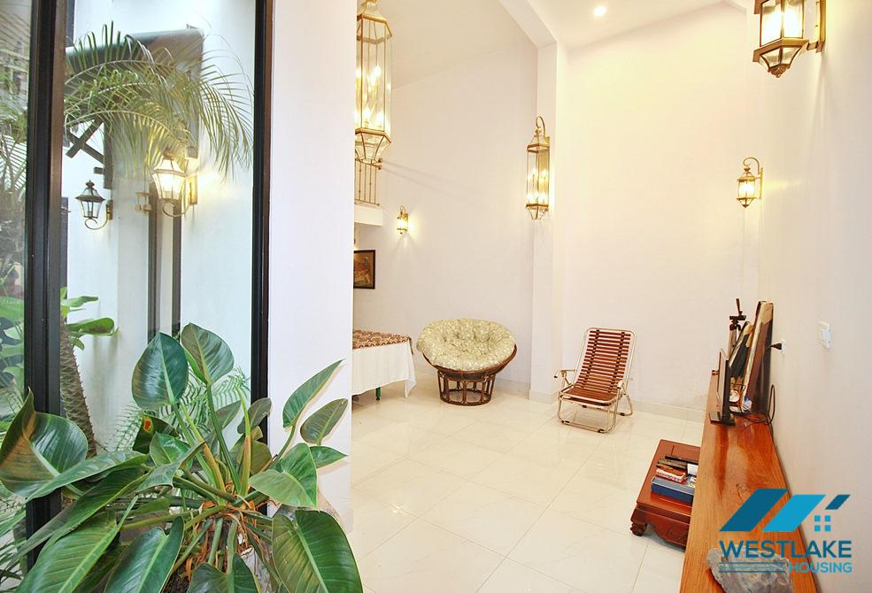 Beautiful design house for rent in Tay Ho, Ha Noi