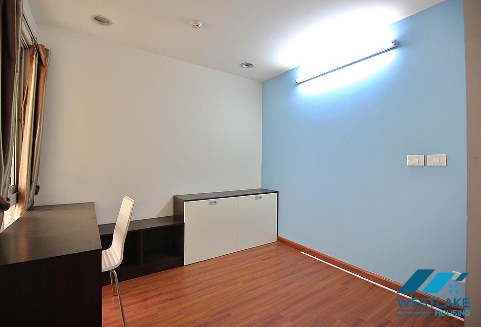 A good 3 bedroom apartment for rent in Ciputra P building, Tay Ho, Ha Noi