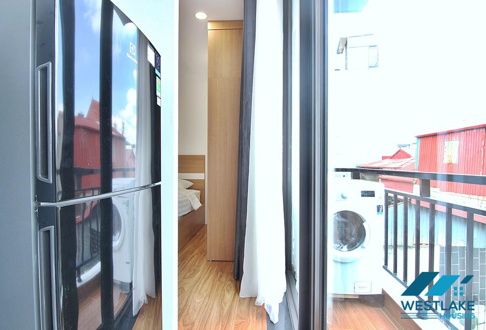 A nice studio with big balcony for rent in Dang Thai Mai, Tay Ho A nice studio with big balcony for rent in Dang Thai Mai, Tay Ho