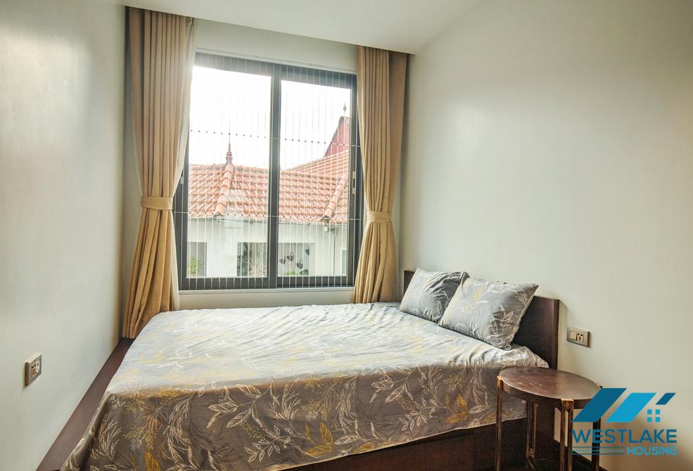 A beautiful 3 bedrooms serviced apartment with lake view for rent in Tay Ho, Ha Noi