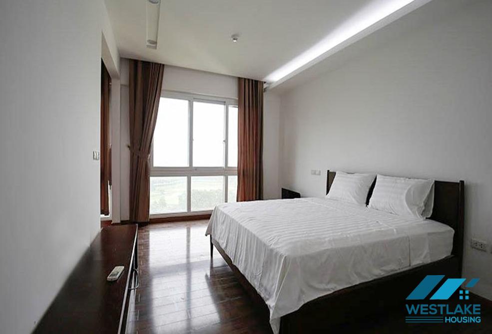 Beautiful three bedrooms apartment for rent in P building, Ciputra, Tay Ho, Ha Noi